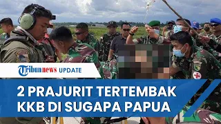 Dua Prajurit Tertembak dalam Serangan KKB di Pos TNI Titigi Distrik Sugapa Intan Jaya Papua Tengah