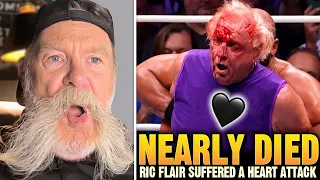 Dutch Mantell on Ric Flair Suffering a HEART ATTACK During His Last Match