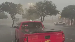 Breaking news! The scary doomsday cloud appears in the sky of USA! Terrible hail storm hits Texas