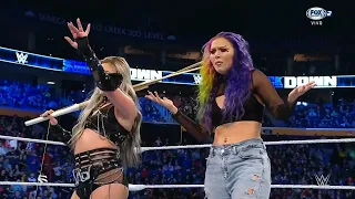 Tegan Nox regresa y ayuda a Liv Morgan - WWE SmackDown 2 de Diciembre 2022 Español Latino