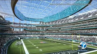 SoFi STADIUM TOUR: a look inside the Rams and Chargers new home field | ABC7