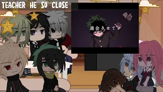 Dekus past classmates react to his future | sad deku/villain deku|mha| neko aria|