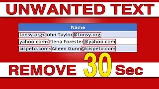 #shorts | excel hidden hack never seen before😱 | remove unwanted text from cell in 30 sec.🔥