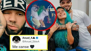 Así fué la reacción de Anuel al ver a Karol G bailar con Feid.|Friky