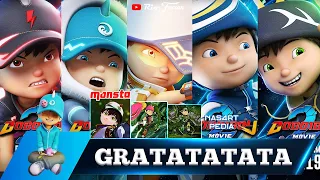 DJ GRATATA TATA (COVER PARODY) VERSI BOBOIBOY TAHAP 1,2,3, FUSION, ETC.