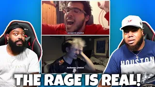 CLUTCH GONE ROGUE REACTS TO 8 MINUTES OF GAMER RAGE #115 COMPILATION