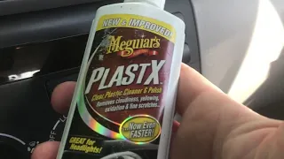 Does Meguiar’s Plastx plastic cleaner work on car interior scratches? #foryou #cartips #fypシ