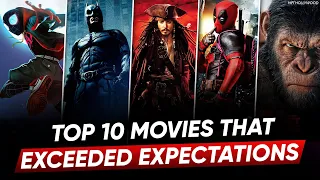 Top 10 Movies That Exceeded Expectations | Best Hollywood Movies Tamil dubbed | Hifi Hollywood
