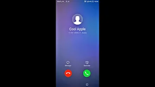 Huawei Y6 2018 screen recorder / Incoming call