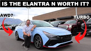 2023 Hyundai Elantra N: Is This Better Than The New 2023 Honda Civic Type R?