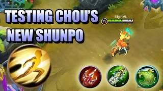 CHOU'S NEW SHUNPO SKILL 🥋 GOODBYE TANK CHOU?