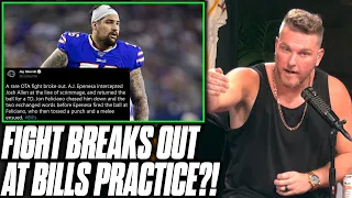 Bills Lineman Tells Pat McAfee What Happened During Fight At Practice