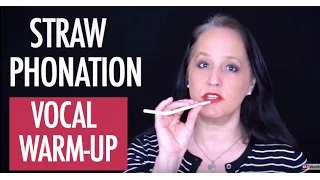 Straw Phonation Vocal Exercise & Warm-up | How to Sing Better Using a Straw
