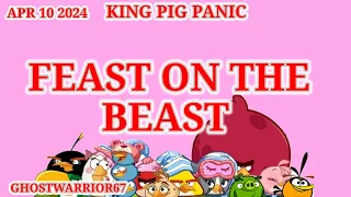 Angry birds 2 King Pig Panic 2024/04/10 & 2024/04/11 Taking it easy after Daily Challenge Today