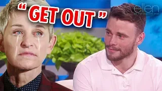 10 Times Ellen Almost Kicks Guests Off The Show..