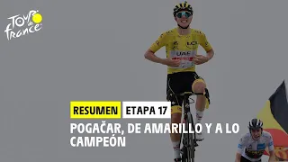 Resumen de etapa - Etapa 17 - #TDF2021