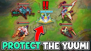 LEAGUE OF LEGENDS BUT IF YUUMI DIES, WE ALL DIE!