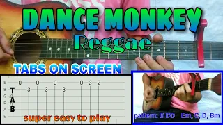DANCE MONKEY - Reggae Version | Guitar Solo Picking Tutorial +TABS - Vince Angelo Inas