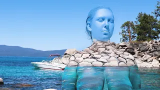 Tahoe beach bodypaint vlog