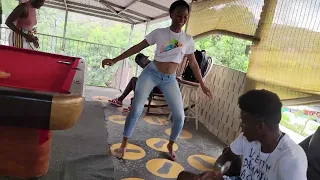 Así bailamos punta los Catrachos en Honduras.