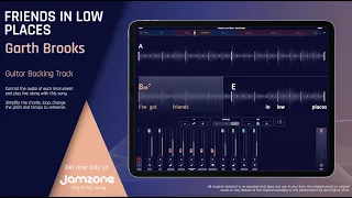 Guitar Backing Track | Friends in Low Places - Garth Brooks