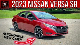 The 2023 Nissan Versa SR Is Affordable Transportation That Doesn’t Feel Cheap