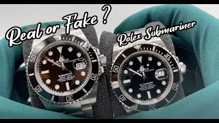 🚨 REAL O FALSO⁉️ Rolex Submariner 126610LN vs Rolex FALSO