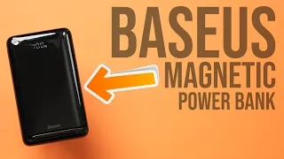 This Has ONE STANDOUT FEATURE! Baseus 10,000mAh Magnetic Power Bank!