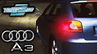 Fastest Drag Tune for Audi A3 Quattro 3.2L V6 in Need For Speed Underground 2