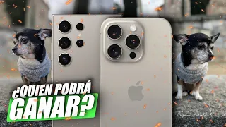 🥳 ¡VAYA FOTOS! Galaxy S24 Ultra vs iPhone 15 Pro Max