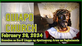 Holy Live Mass Today Thursday February 29, 2024