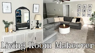 Living Room Makeover | Home Decorating Ideas | DIY Living Room Refresh | Couch for Small Living Room