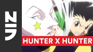 Gon vs. Hisoka (English Dub) | Hunter x Hunter | VIZ