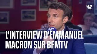 L'intégralité de l'interview d'Emmanuel Macron à BFMTV après le premier tour