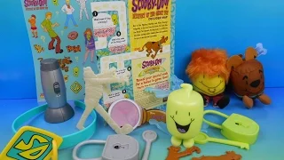 2013 SCOOBY-DOO MYSTERY OF THE GHOST TOT SET OF 10 SONIC DRIVE-IN COLLECTION TOYS VIDEO REVIEW