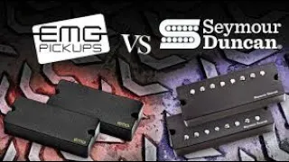 EMG VS Seymour Duncan Blackout