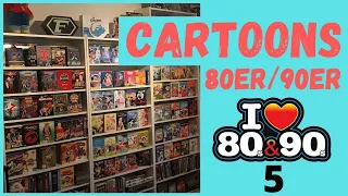 Alte Zeichentrickserien 80er 90er  in meiner Sammlung OVERVIEW 5
