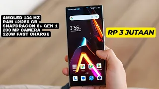 Kelasnya Setara Flagship! Snapdragon Gaming 5G, Memori 12/256 GB, 200 MP - HP 3 Jutaan Terbaru 2024