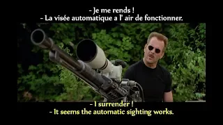 FRENCH LESSON - learn french with movies ( french + english sub ) The Jackal part4