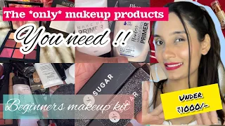 Affordable beginners makeup kit | under ₹ 1000/-the only product you need