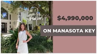 $4,990,000 PRIVATE BEACHFRONT OASIS ON MANASOTA KEY | Sarasota, Florida Luxury Real Estate