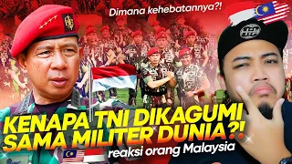 🇮🇩 MILITER ASING KAGUM?!😱🤔 TNI INDONESIA BIKIN TAKJUB DUNIA MILITER DUNIA || 🇲🇾 REACTION
