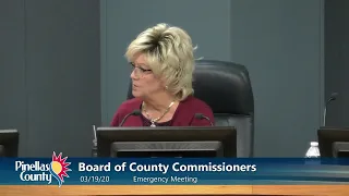 Board of County Commissioners Emergency Meeting - 3/19/20