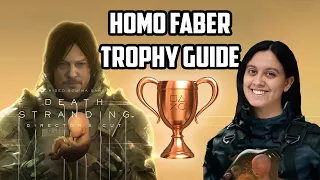 Death Stranding Director's Cut - Homo Faber Trophy Guide (How to get all new items)