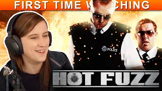 HOT FUZZ | MOVIE REACTION! | FIRST TIME WATCHING |