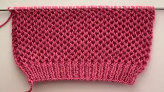 Knitting Pattern/Honeycomb Design