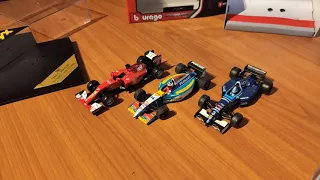 Diferencias Onyx, Burago, Minichamps. Unboxing F1 1:43