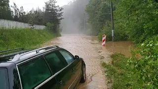 Bujične poplave na putu Mlinska rijeka - Čelinac