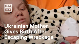 Ukrainian Mom Gives Birth After Escaping Bombed Hospital