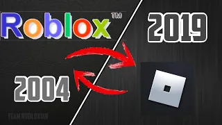 Evolución de Logos de ROBLOX  (2003 - 2019)  - Team Robloxian